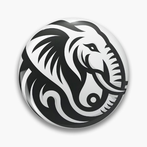 Item preview, Roaring Jungle Giants Elephants designed and sold by vectorillus.