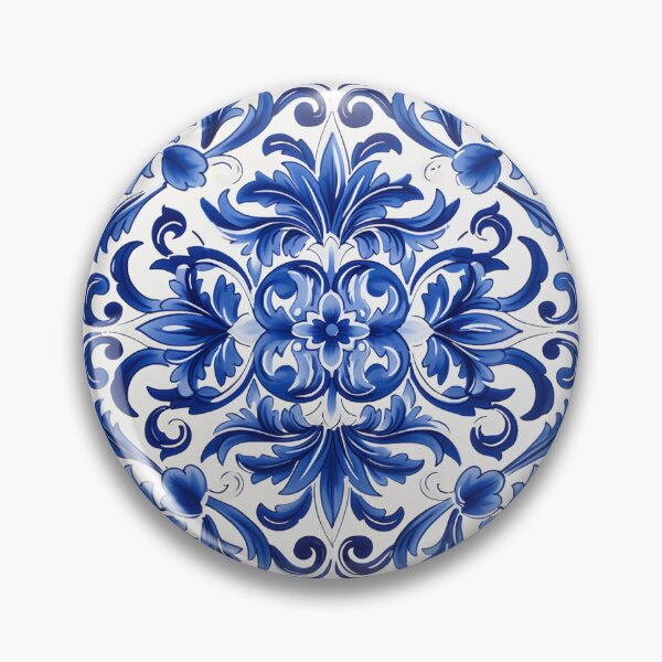 Item preview, Floral Azulejo designed and sold by AxeWave.