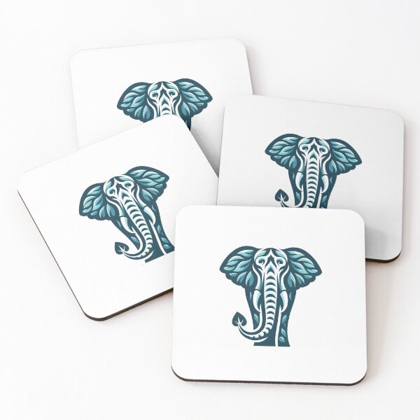 Item preview, Roaring Jungle Giants Elephants designed and sold by vectorillus.