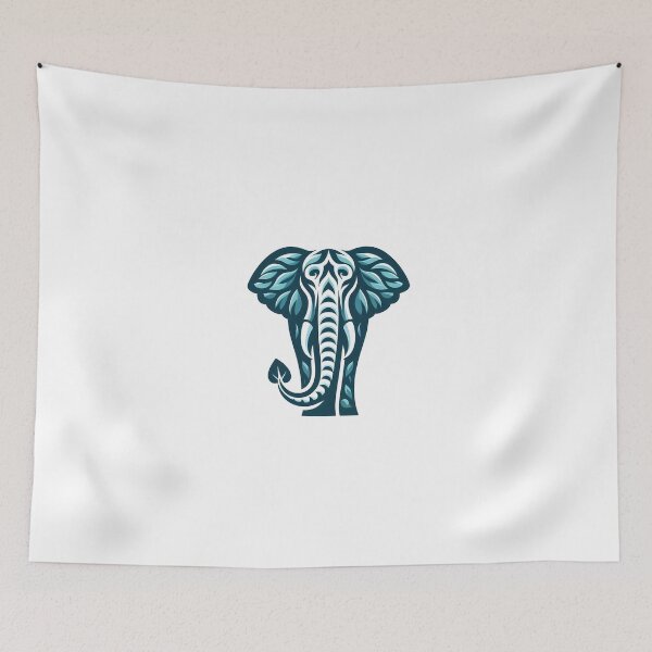 Item preview, Roaring Jungle Giants Elephants designed and sold by vectorillus.