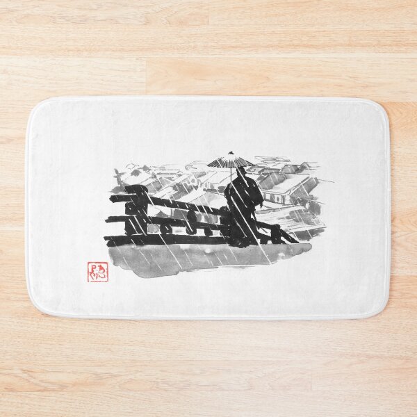 Item preview, samurai under the rain designed and sold by pechane.