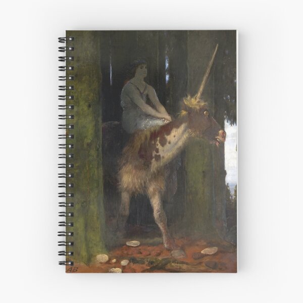 Item preview, Silence of the Forest - Arnold Böcklin designed and sold by darkgothicart.