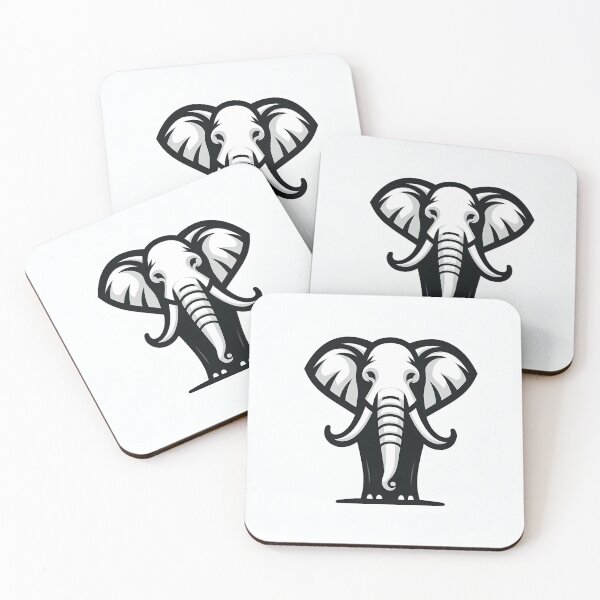Item preview, Roaring Jungle Giants Elephants designed and sold by vectorillus.