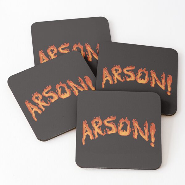 Item preview, arson! word designed and sold by papercreatyre.
