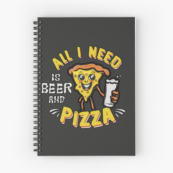 Item preview, ALL I NEED IS BEER AND PIZZA designed and sold by NebulaWhimsy.