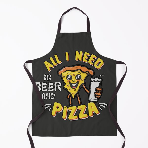 Item preview, ALL I NEED IS BEER AND PIZZA designed and sold by NebulaWhimsy.