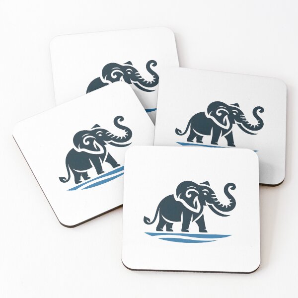 Item preview, Roaring Jungle Giants Elephants designed and sold by vectorillus.