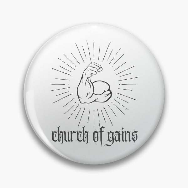 Item preview, Church of Gains Gym Gear designed and sold by SwoleGear.