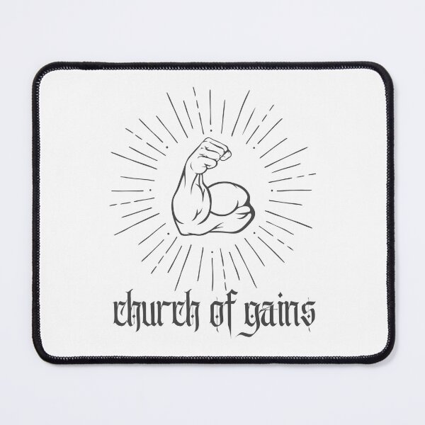 Item preview, Church of Gains Gym Gear designed and sold by SwoleGear.