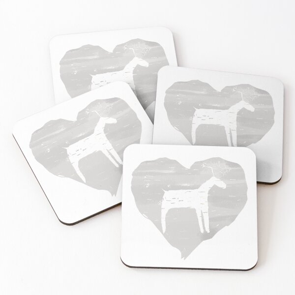 Item preview, Deer Heart, Gray designed and sold by Oruel2727.