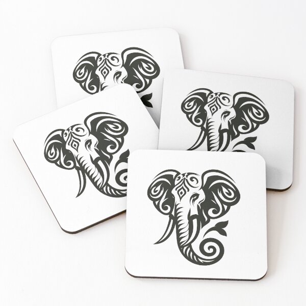 Item preview, Roaring Jungle Giants Elephants designed and sold by vectorillus.