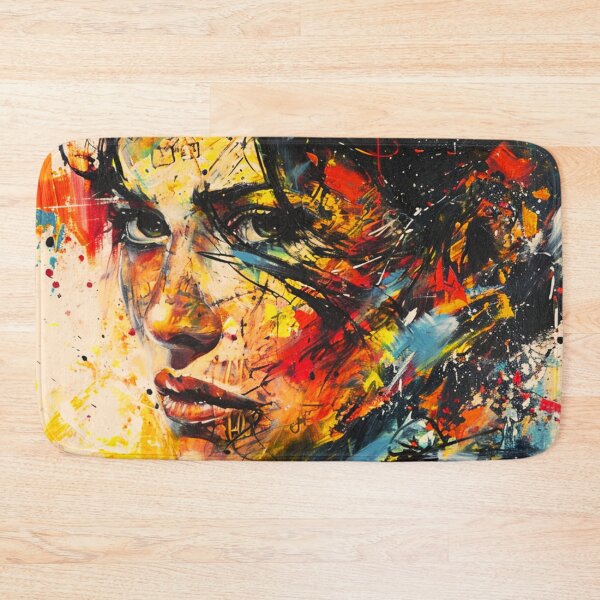 Item preview, Women's Face in Captivating Watercolor Art designed and sold by JustArtDesign9.