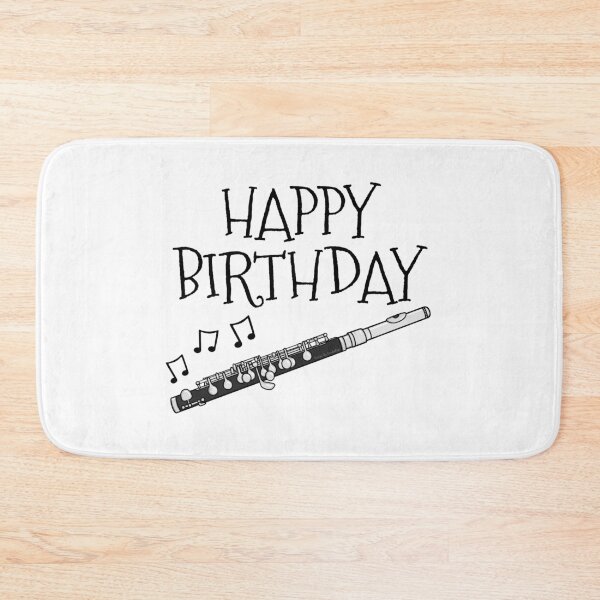Item preview, Piccolo Happy Birthday Piccoloist Woodwind Musician designed and sold by doodlerob.