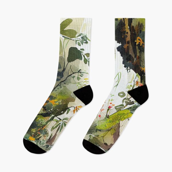 Item preview, A Jungle With Vines And Flowers Growing On Trees designed and sold by Peek-Designs.