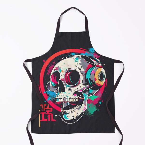 Item preview, Music Skull Artwork designed and sold by KatanaCreative.