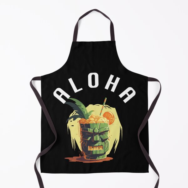 Item preview, Tiki Drink - Aloha (White Lettering) designed and sold by VelvetRoom.