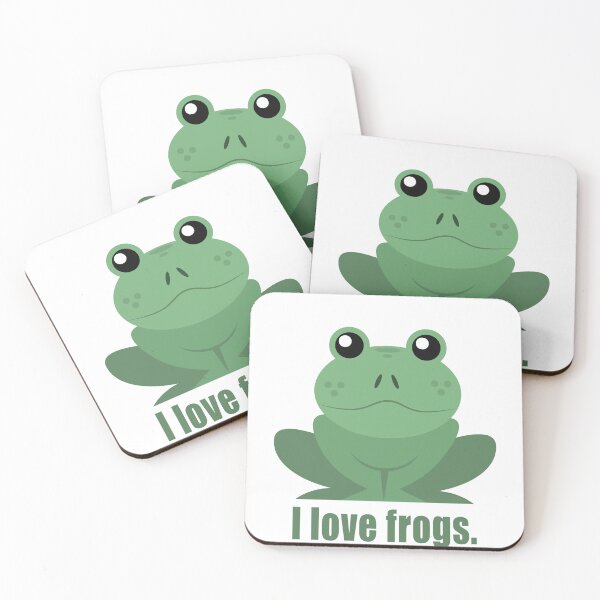 Item preview, I love Frogs. designed and sold by julioreisarts.