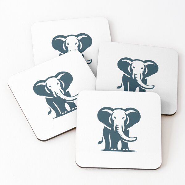 Item preview, Roaring Jungle Giants Elephants designed and sold by vectorillus.