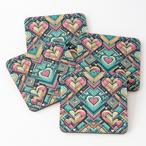 Item preview, Valentines Day Heart pattern designed and sold by EnziGartig.