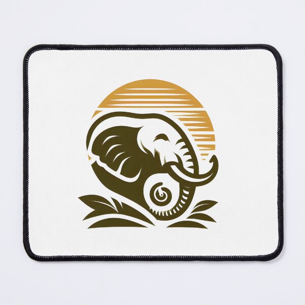 Item preview, Roaring Jungle Giants Elephants designed and sold by vectorillus.