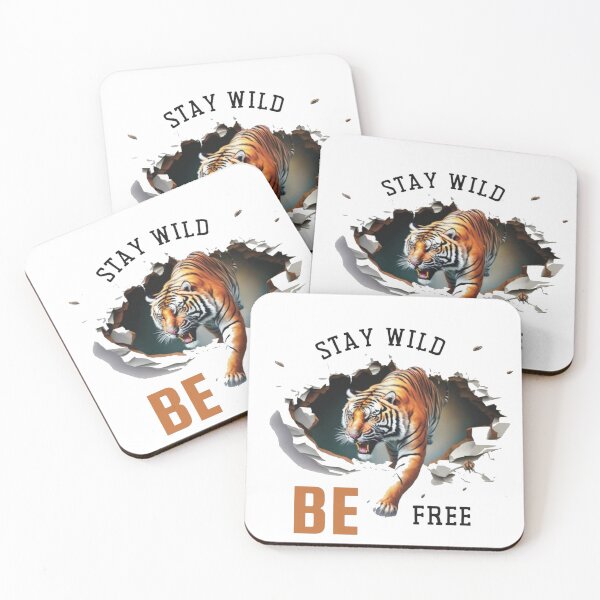 Item preview, Stay Wild, Be Free designed and sold by RuaBelle.