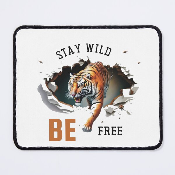 Item preview, Stay Wild, Be Free designed and sold by RuaBelle.