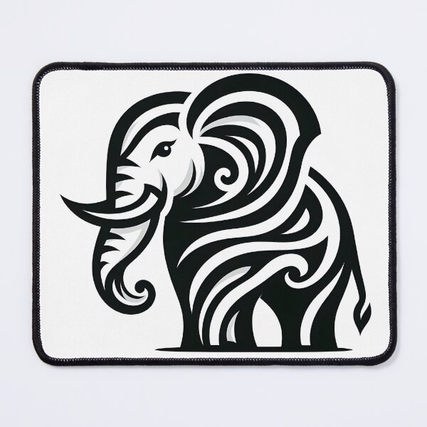Item preview, Roaring Jungle Giants Elephants designed and sold by vectorillus.