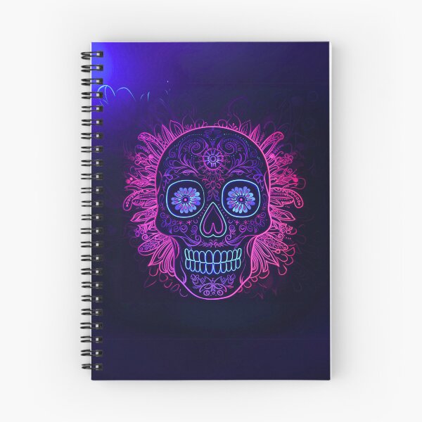 Item preview, Neon Skull Artwork designed and sold by KatanaCreative.