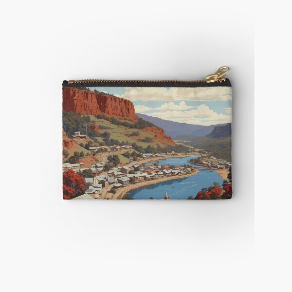 Item preview, Lithgow Australia Tourism Vintage Poster designed and sold by TravelersGems.