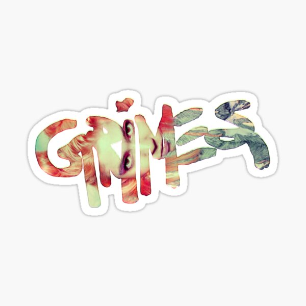 Grimes Sticker For Sale By Desmodontinae Redbubble