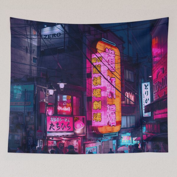 Item preview, Giant neon japanese lantern designed and sold by TokyoLuv.