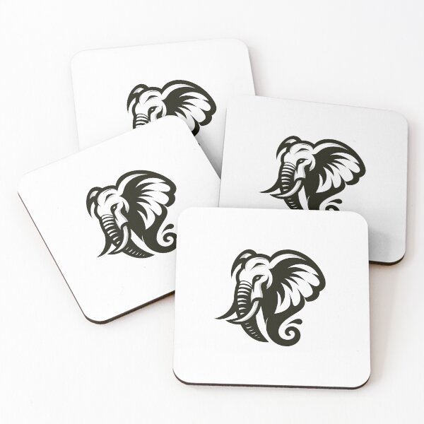 Item preview, Roaring Jungle Giants Elephants designed and sold by vectorillus.