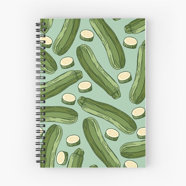 Item preview, Zucchini seamless pattern designed and sold by DesignsbySimons.