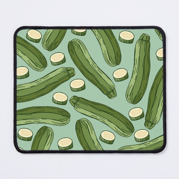 Item preview, Zucchini seamless pattern designed and sold by DesignsbySimons.