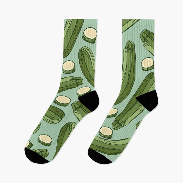 Item preview, Zucchini seamless pattern designed and sold by DesignsbySimons.