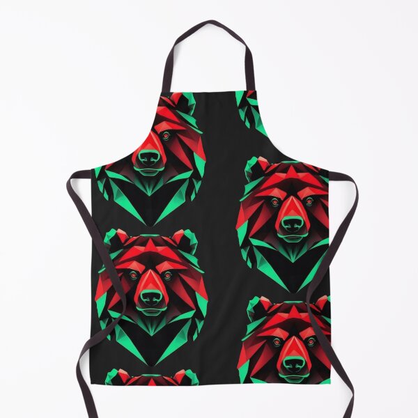 Item preview, Geometric Neon Bear designed and sold by dom-sien-sh.
