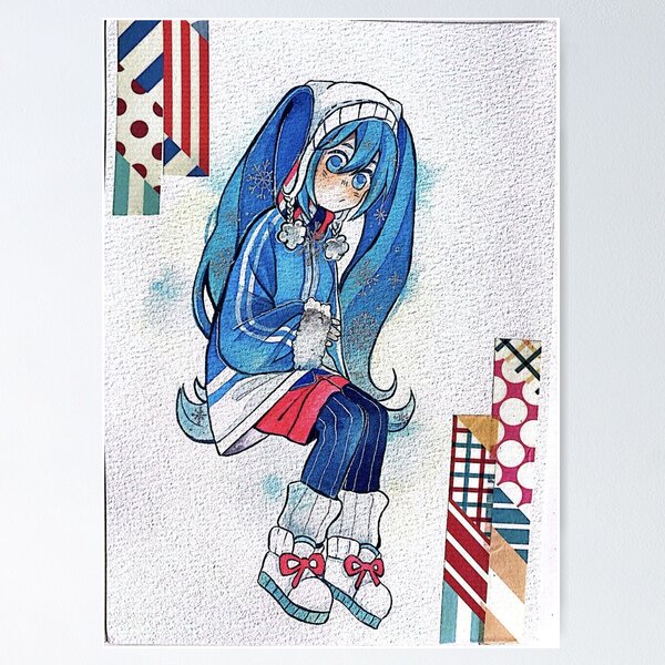 Item preview, Snow Miku 2016 finalist designed and sold by Paper HANk.