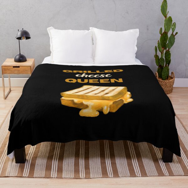 Item preview, Funny Cheese Lover I Grilled Cheese Queen Gift I Cheese Sandwich T-Shirt designed and sold by MyIdeas82.