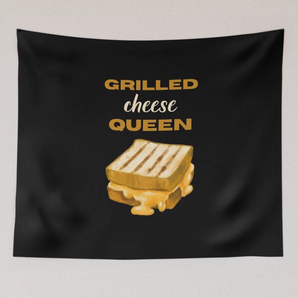 Item preview, Funny Cheese Lover I Grilled Cheese Queen Gift I Cheese Sandwich T-Shirt designed and sold by MyIdeas82.