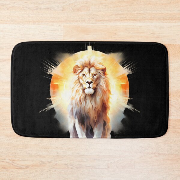 Item preview, Lion Of Judah Lion Cross Christian Faith Jesus Hebrew Lion  designed and sold by smartrocket.