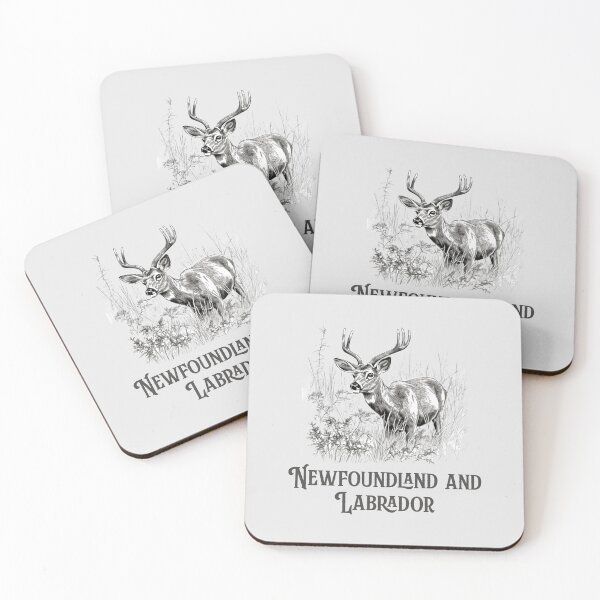 Item preview, WILD WHISPERS: DEER ROAMING NEWFOUNDLAND’S SHORES designed and sold by kcaandwu.
