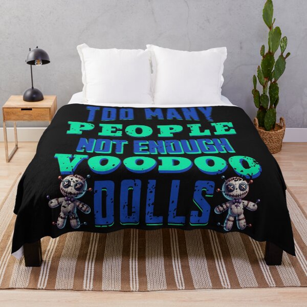 Item preview, Too Many People Not Enough Voodoo Dolls designed and sold by ZeptepiTrends.