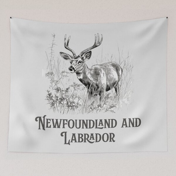 Item preview, WILD WHISPERS: DEER ROAMING NEWFOUNDLAND’S SHORES designed and sold by kcaandwu.