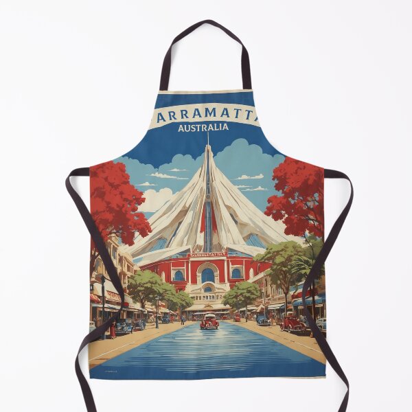 Item preview, Parramatta Australia Tourism Vintage Poster 2 designed and sold by TravelersGems.