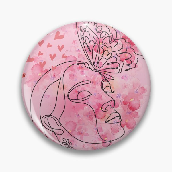 Item preview, Pinky girl with Butterflies  designed and sold by PinkLepord.