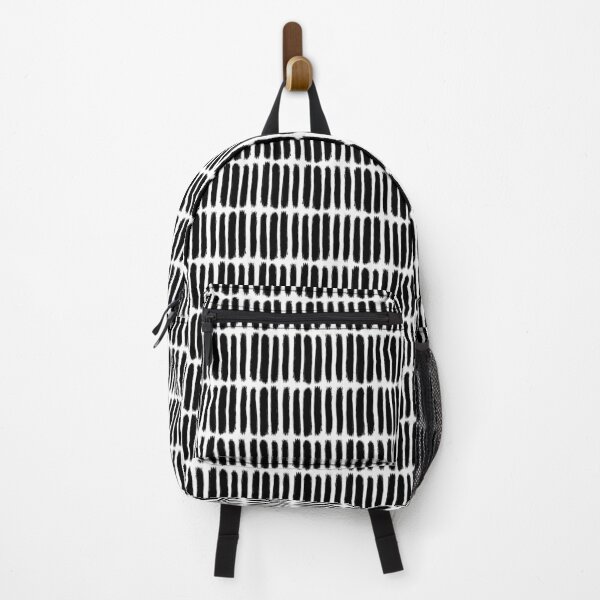 Item preview, Black Brush Stroke Stripes designed and sold by OneThreeSix.