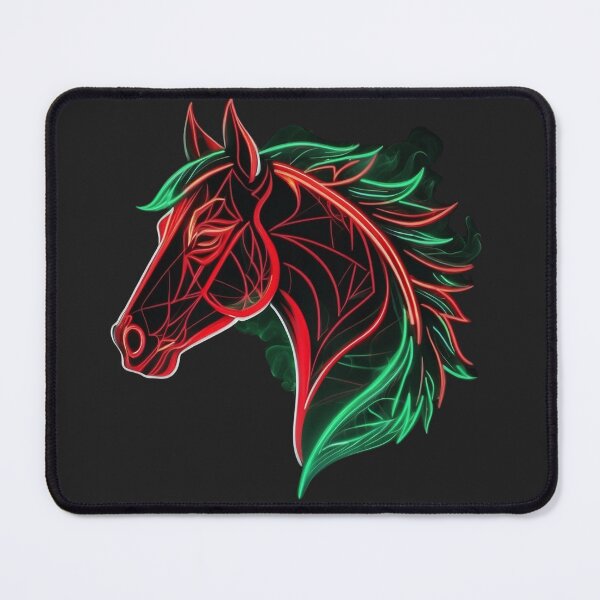 Item preview, Geometric Neon Horse designed and sold by dom-sien-sh.