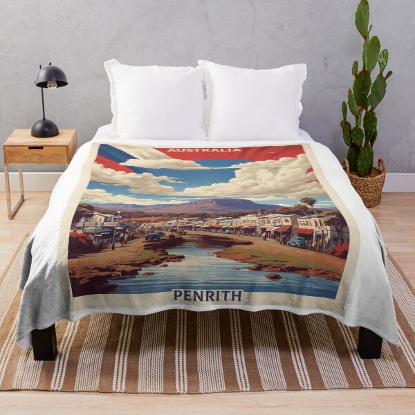 Item preview, Penrith House Orange Australia Tourism Vintage Poster designed and sold by TravelersGems.