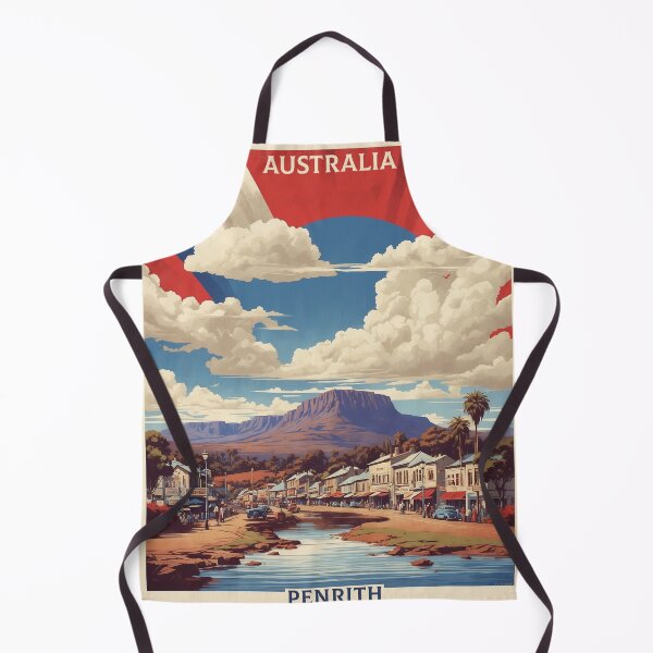 Item preview, Penrith House Orange Australia Tourism Vintage Poster designed and sold by TravelersGems.