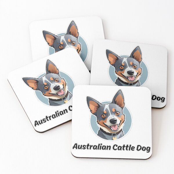 Item preview, Cute Australian Cattle Dog, Blue Heeler designed and sold by Bilisik.